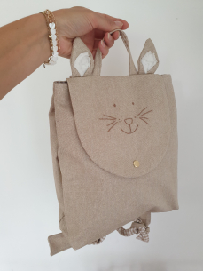 Sac à dos brodé