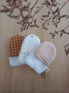 Lot de 3 Débarbouillettes
